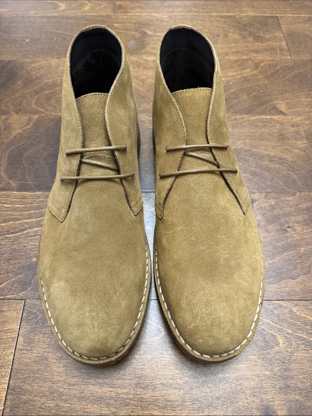 J. Crew Men's Tan Suede Chukka Boots
